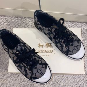 Coach signature jacquard sneakers